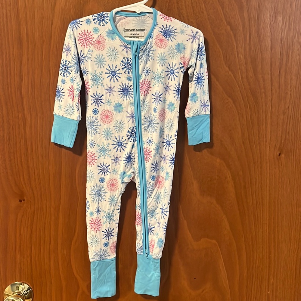 Snowflake Bamboo Holiday Romper